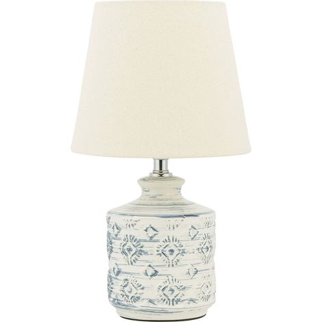 Tischlampe ROSANNA Keramik Beige