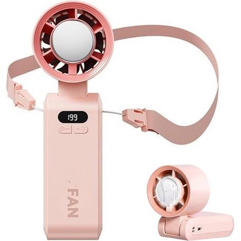 Ventilatore portatile,ventilatore turbo ad alta velocità con display digitale,lunga durata della batteria (1/5)