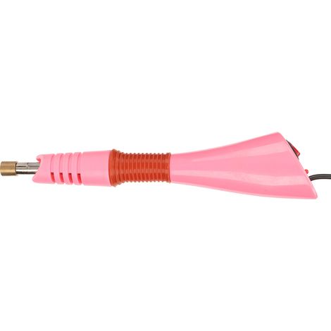 Stylo à strass thermofusible rose avec contrôle indépendant de la température, portable, compact, économe en énergie, en cuivre et plastique, prise standard européenne 110-220 V (1/5)