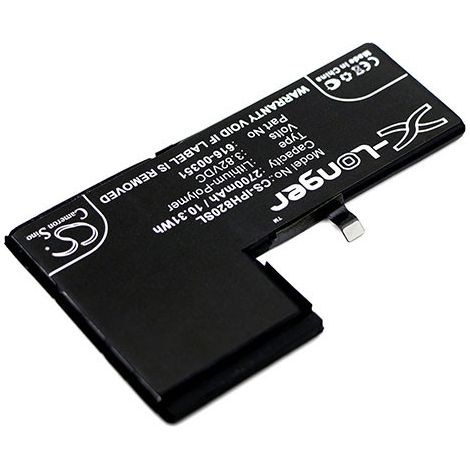 NX - Batterie téléphone, smartphone, GSM pour iPhone X 3.82V 2700mAh - 616-003516160035