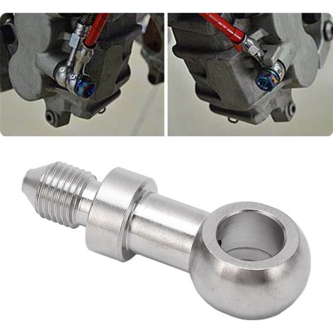Raccord de flexible de frein 3/8 po 10 mm pour flexibles hydrauliques (TU-EB10-AN3) (1/5)