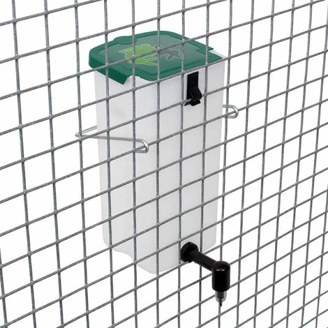 Abreuvoir lapin pipette 1L fixation clip Olba (1/2)