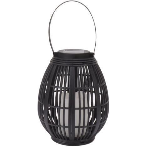 LED Solar Garden Lantern, Outdoor Lantern, Waterproof, Decorative, Rattan Lamp, for Patio, Path, Yard (1/5)