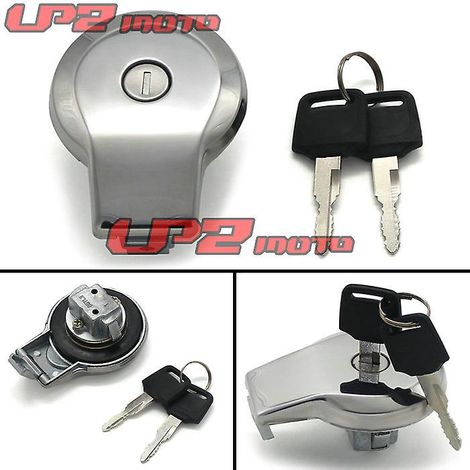 S'applique au verrou de bouchon de réservoir de carburant Yamaha Tenwang XV125/250/400/535/700/1100XVS125/250 ( ) (1/3)
