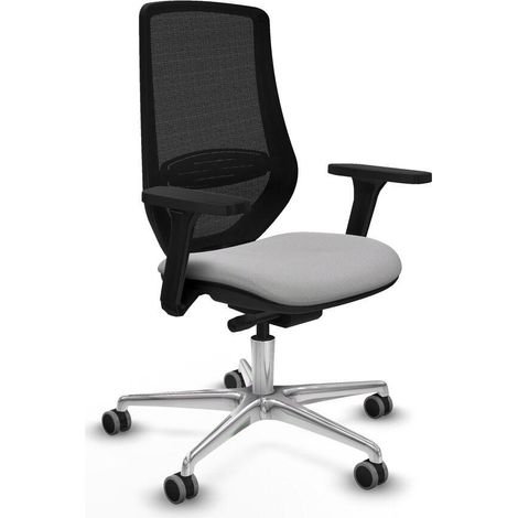 piqueras-y-crespo Mardos Silla de Oficina gris claro confortable