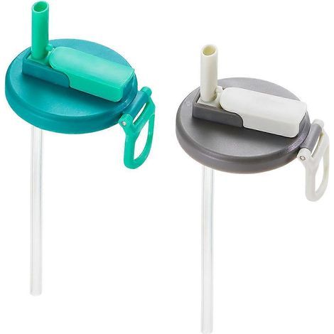 Can lid with straw - Reusable soda can lid - Easy-pull lid with straw - Durable - AquaForge (1/5)