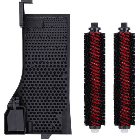 Lot de 1 + 2 filtres de réservoir pour aspirateur + brosse de nettoyage compatibles avec Roborock S7 Pro Ultra /S7 Maxv Ultra/O35/G10s (1/3)