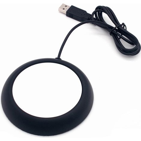 Réchauffeur De Boisson USB - Plaque Chauffante Pour Tasse Café Thé Chocolat Lait - Bureau Maison Bureau À Domicile - 1 Pièce (1/5)