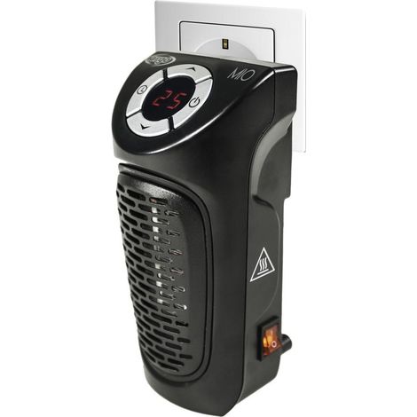 ARGO MIO calefactor eléctrico Calefactor eléctrico infrarrojo Interior Negro 350 W