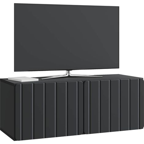 Maison Exclusive - Wandmontierter TV-Schrank Schwarz 78,5 x 31 x