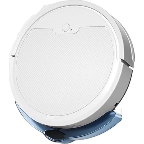 Robot aspirateur laveur intelligent, nettoyage automatique, recharge autonome, avec réservoir, appareil ménager blanc (1/5)