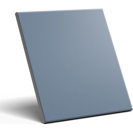 Piastrella decorativa in porcellana con motivo floreale blu 20x20 cm classe I