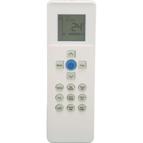 Télécommande universelle pour climatiseur Carrier, compatible modèles RG67N BGEF et RG67V BGEF (1/5)