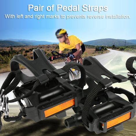 Sangles de pédale antidérapantes pour vélo, pédales de vélo de route, bande de liaison, accessoire de Cycle (1/5)