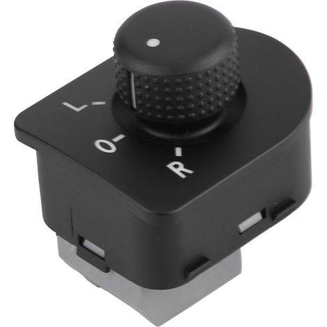 Button of control of switch of rearview mirror side, for Jetta Golf Passat Beetle 98-06 1J1959565HAS (1/5)