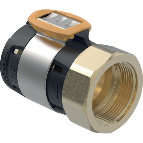 Geberit FlowFit Transition avec filetage femelle, DN 65, dø 75 mm, Rp 2 1/2, 620.407.00.1