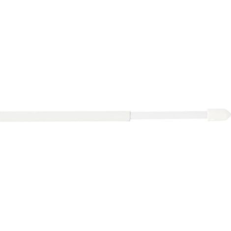 2 Tende Rondini Estensibili 30/50cm 4 Ganci Bianchi - Mobois