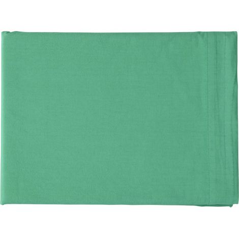 VIVARAISE - Drap plat Céleste en Coton Bio - 260 x 310 cm (1/2)