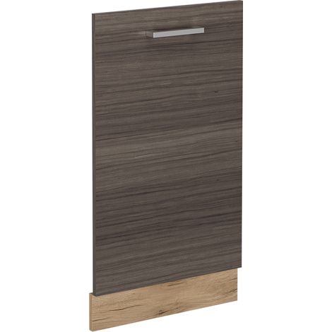 Tapa del lavavajillas R-Line, Gris noble, 45 cm sin encimera, Vicco (1/4)