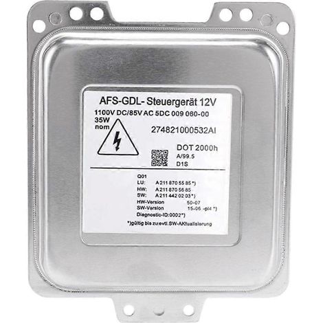 Boîtier de commande de phares xénon HID A2118705585 pour Mercedes Classe E W211 S211 et Porsche Cayenne module de ballast D1S JXLGV (1/5)