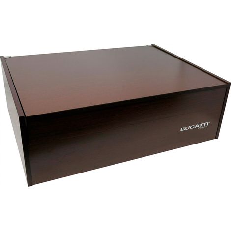 ALADDIN Ghiera Dorata, Posate Set 75 pz, Scatola Legno Wengè, - Colore: Bianco (1/2)