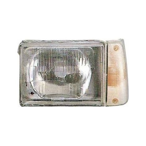 Phare avant gauche manuel clignotant blanc Fiat Panda 1 1986-2003