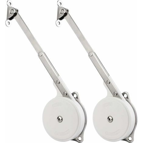 Cerniera di supporto per coperchio con chiusura ammortizzata professionale, coperchio di sicurezza idraulico, (1/4)