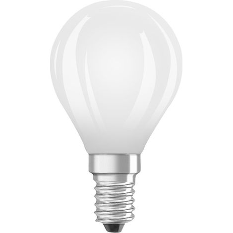 Led Esférico de Vidrio Opaco Variable 6.5w E14 Frío Caja 1 - Osram (1/2)