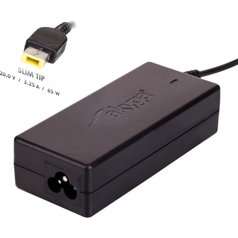 Akyga Ersatz-Netzteil für Lenovo Notebook / 20 V / 3.25 A / 65 W / Square Yellow (1/5)