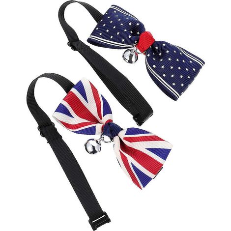 Collar ajustable para mascotas, adorno para el cuello del perro, ideal para fiestas (4 unidades) (1/5)