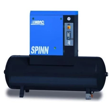 Compresseur d'air rotatif à vis réservoir 500 litres 15 CV triphasé 10 bars ABAC (1/3)