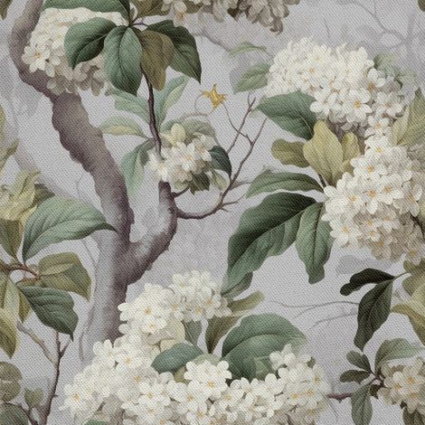Tela Oxford para decoración de exteriores - Motivo de flores I DX5517 (1/5)
