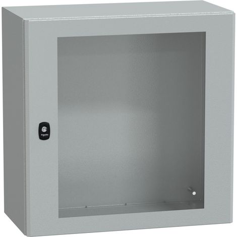 Nsys3d6630t Coffret Métallique étanche Ip66 - 600x600x300 - Porte Vitrée - Spacial S3d - Schneider Electric (1/3)