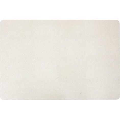 Set de Table Uni "Mira" 33x49cm Blanc (1/2)