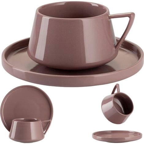 Luna Pink Tasse und Untertasse (1/5)
