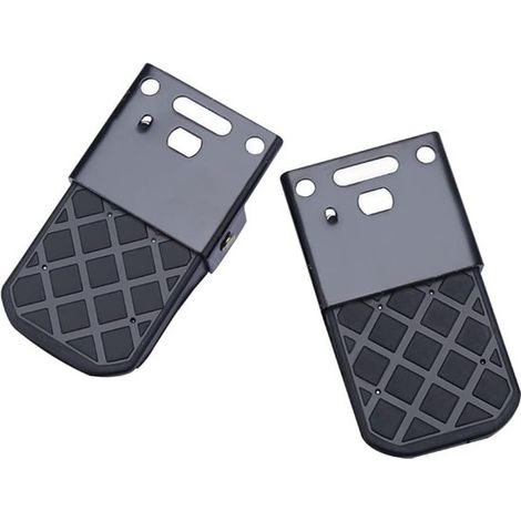 Pédales de vélo - Surface antidérapante - Pédales pour vélo électrique - Pédales arrière pliables - Faciles à transporter - Pédales - Fixation sécurisée - Montage facile (1/5)