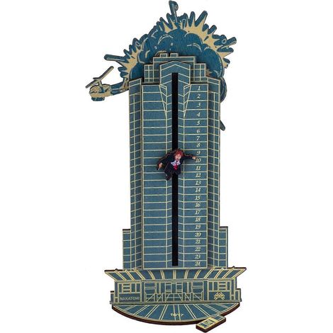 Calendrier de l'Avent Die Hard de Noël, Calendriers de compte à rebours de Noël AWAVM, Calendrier de l'Avent interactif Hans Gruber pour décorations de table, cadeaux d'invités, Classro (1/5)