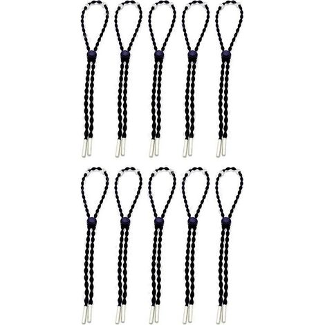 Lot de 10 chouchous afro réglables pour cheveux épais, accessoires pour cheveux noirs (1/5)