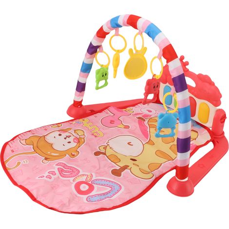 Tapis d'éveil musical pour bébé, piano à pédales, jeu de motricité pour nouveau-né, tapis de fitness pour enfants (1/5)