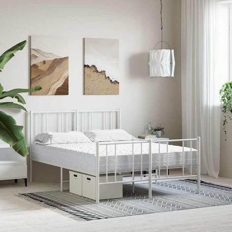Matelas de lit Matelas en mousse blanc 120x210 cm dureté H2 H3 CFW951386 CFW908500 (1/5)