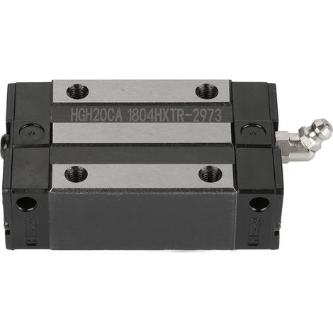 Bloc de rail de 20 mm, coulisseau linéaire pour chariot de guidage CNC