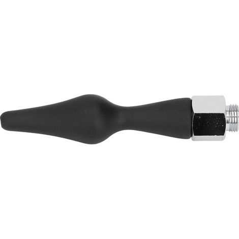 Système de douche nettoyante pour lavement, douchette en silicone et alliage d'aluminium, embout de douche portable pour rinçage anal et nettoyage vaginal, tête de lavement pour hommes et femmes T3 (1/5)