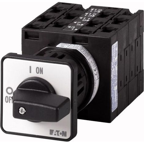 Commut. inverseur cont.: 10 32A à acc.,encastré fixation centrale 000 000797 EATON T3-5-15876/EZ