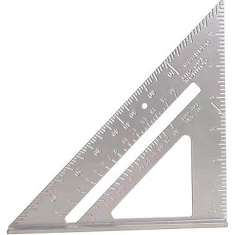 Inch Aluminum Alloy Woodworking Square Ruler Woodworking Tools