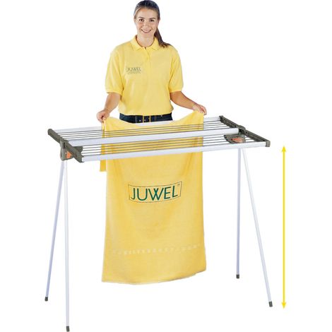 Juwel Wäscheständer / Wäschetrockner TWIST 140 Wäscheleine Balkontrockner