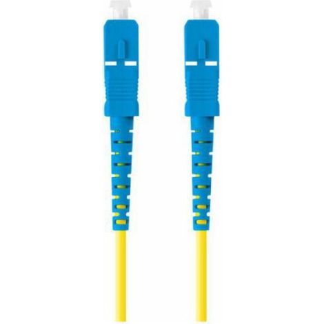 Câble Fibre Optique - SC/UPC-SC/UPC - Simplex - Monomode G657A1 - 2 m - Jaune
