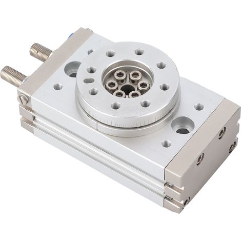 Actionneur pendulaire double effet à crémaillère et pignon rotatif pour vérin pneumatique 30 mm MSQB30A (1/5)