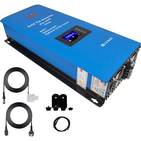 Onduleur Éolien, Générateur d'Éolienne, Sortie Onde Sinusoïdale Pure, Haute Efficacité, Seulement onduleur, 45-90VAC, 230V (1/2)