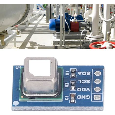SCD41 CO2-Detektionsmodul (400–5000 ppm) mit Temperatur- und Feuchtigkeitsregelung und I2C-Kommunikation (blaue Karte) (1/5)
