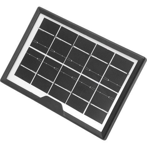 Panneau Solaire Mini 5V 1.8W Polysilicium Haute Efficacité, Chargeur USB Étanche pour Téléphone, Randonnée, Camping, Extérieur (1/5)